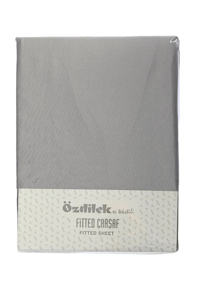 Özdilek ÖZDİLEK FITTED YASTIKLI ÇARŞAF 160X200+30 GÜMÜŞ ürün görseli 1