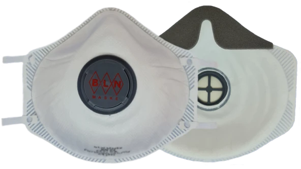 BLN BM 022A FFP2 NR VENTİLLİ TOZ MASKESİ (20 ADET) ürün görseli 1