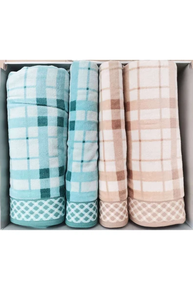 Özdilek WEAVE BEJ-YESIL BEST SET HAMAM TAKIMI ürün görseli 1