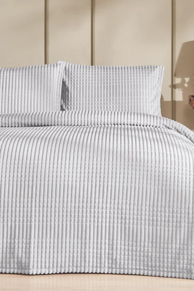 Özdilek Piramit Çift Kişilik Yatak Örtüsü 220x240 Cm ürün görseli 1