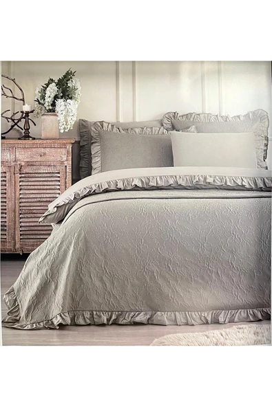 Özdilek Gelin Seti Armes Koyu Bej ürün görseli 1