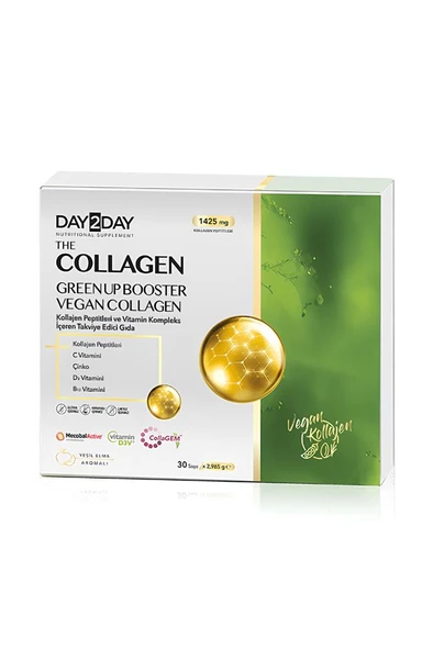 Day2Day The Collagen Green Up Booster Vegan Collagen 30 Saşe ürün görseli 1