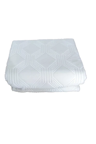 Özdilek Trendy Art Deco Tek Kişilik Battaniye Mürdüm 155x220 - Resim 5