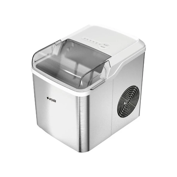 Arçelik Bym 5111 I Buz Makinesi 10-12 kg/24H Kapasiteyle Yuvarlak Kenarlı Buz Yapma - Resim 2