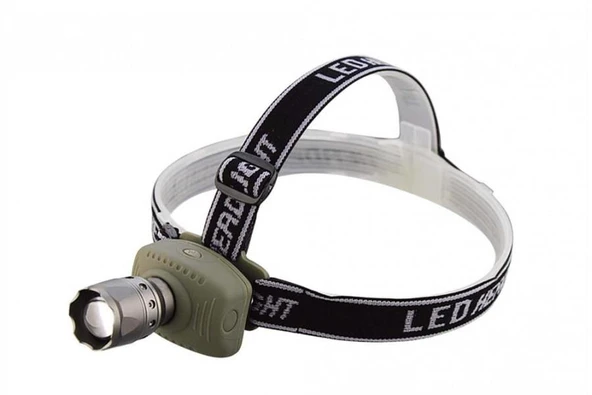 Süper Zoomlu Kafa Lambası Kamp Lamba Fener ürün görseli 1