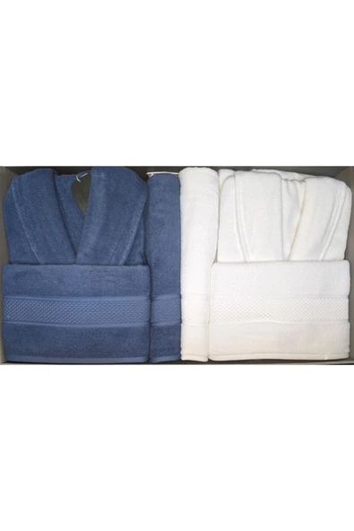 Özdilek Colored(Dms) Lacivert-Beyaz Aile Seti ürün görseli 1