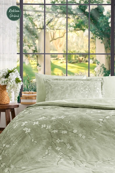 Özdilek White Sakura Çift Kişilik Nevresim Takımı - Resim 2
