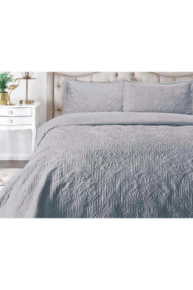 Özdilek Flair Gri Tek Kişilik Yatak Örtüsü 180x230 ürün görseli 1