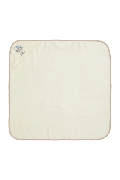 Özdilek Tazmania Goal Lisans Nakışlı Bambu Yenidoğan Bebek Pelerini 80x80 cm ürün görseli 1