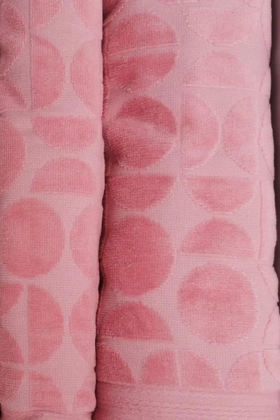 Özdilek Circular Best Set (HAMAM TAKIMI) Kiremit-bej - Resim 4