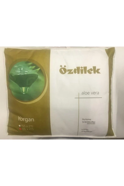 Özdilek Aloevera Çift Kişilik Yorgan 195x215 ürün görseli 1