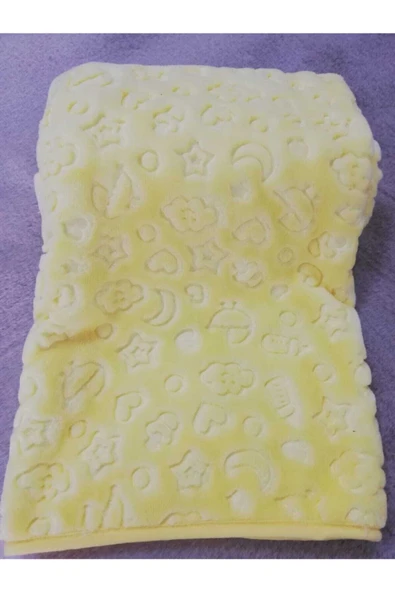 Özdilek Bebek Battaniye Embos Sarı ürün görseli 1