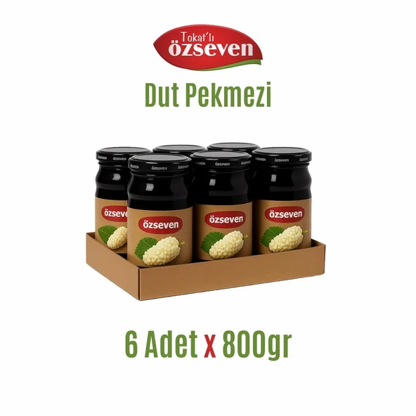 Özseven Dut Pekmezi 1Koli (6Adet x 800gr) ürün görseli 1
