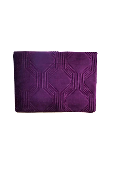 Özdilek Trendy Art Deco Tek Kişilik Battaniye Mürdüm 155x220 - Resim 2