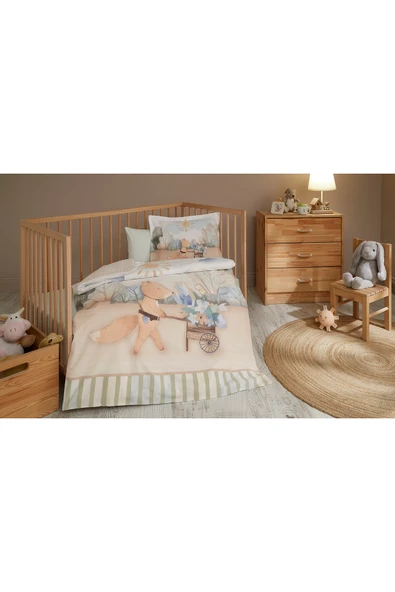 Özdilek Özdilek Petit Jardinier Bebek Nevresim Takımı - Resim 4