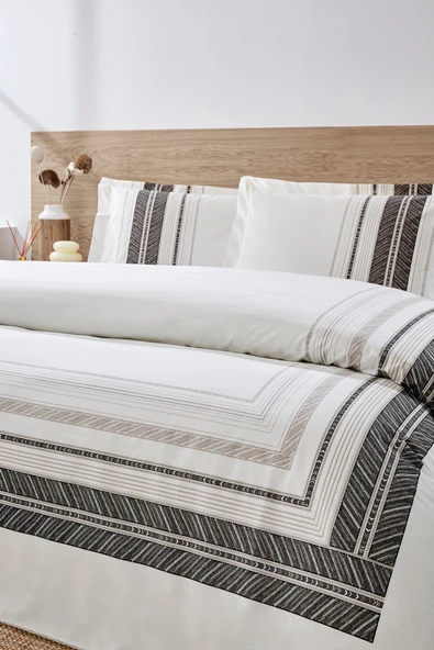 Özdilek Blend Çarşafı Lastikli Tek Kişilik Nevresim Takımı - Resim 2