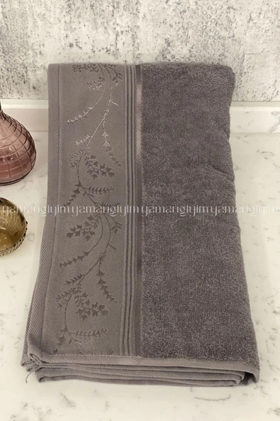 Özdilek Ditsy El-Yüz Havlusu 6 Adet-Pembe-Krem-Mürdüm - Resim 12