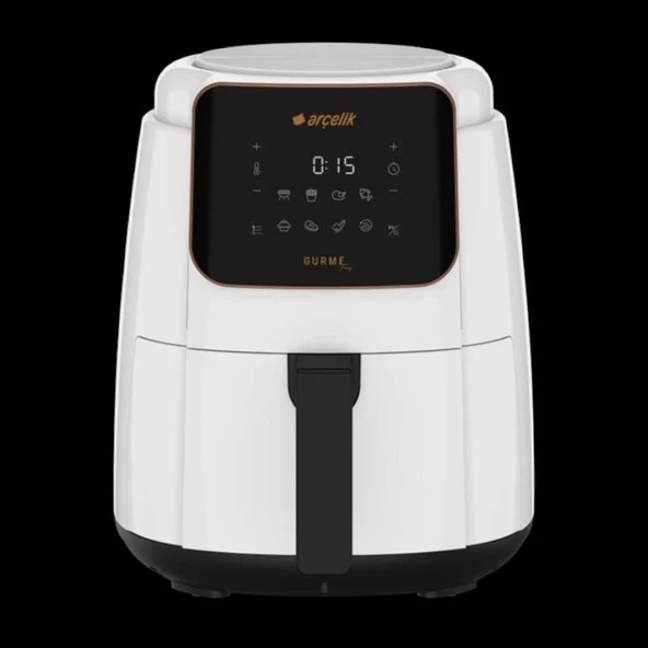 Arçelik Fra 6334 B Az Yağlı Fritöz 4,9 Lt Tek Hazneli, Isı Ayarlı, Enerji Tasarruflu, Dokunmatik Kontrollü ve Kolay Temizlik Özellikli ürün görseli 1