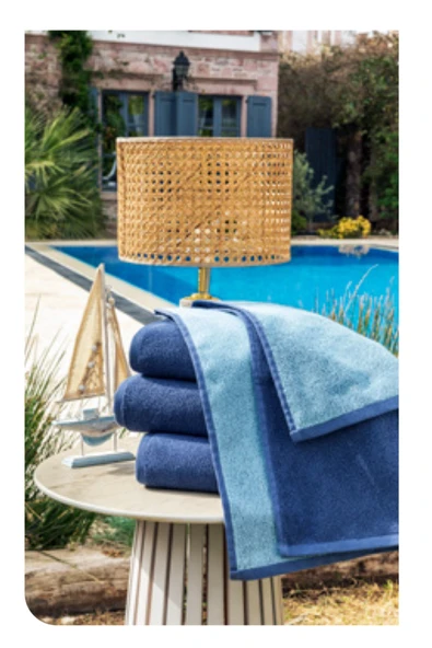 Özdilek ÖZDİLEK DOUBLE COLOUR PLAJ HAVLUSU 70x145 - Resim 7