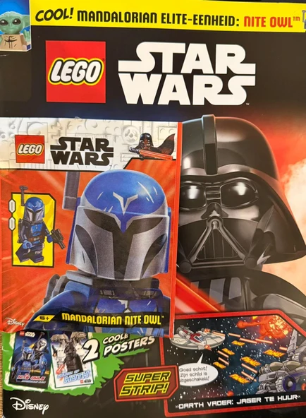 Lego Star Wars Aylık Dergi - Flemenkçe (Mandoalorian Figür) ürün görseli