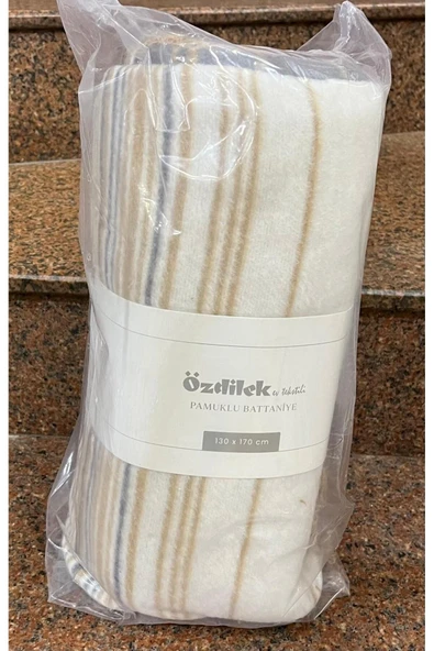 Özdilek Özdilek Pamuk Diz Battaniyesi / Tv Battaniyesi 130x170cm ürün görseli 1