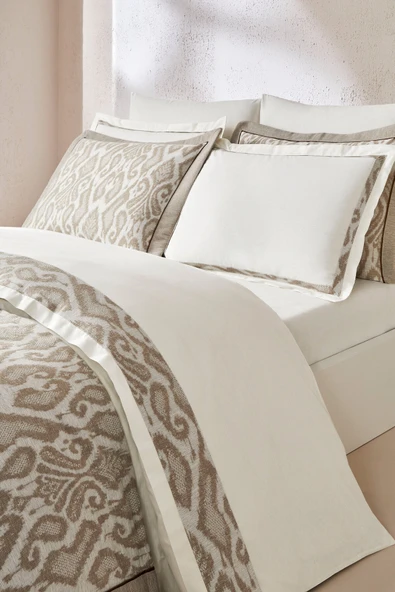 Özdilek Celeste Çift Kişilik Yatak Örtülü Nevresim Takımı - Resim 7