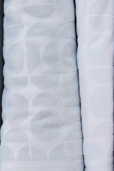 Özdilek Circular Best Set (HAMAM TAKIMI) Mürdüm-gri - Resim 4