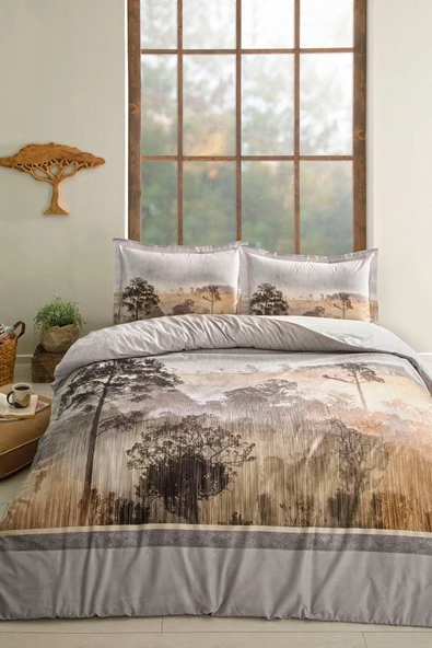 Özdilek Scenery Çift Kişilik Nevresim Takımı ürün görseli 1