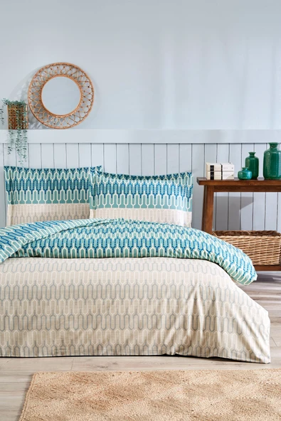 Özdilek Özdilek Flame Stitch Çift Kişilik Nevresim Takımı ürün görseli 1