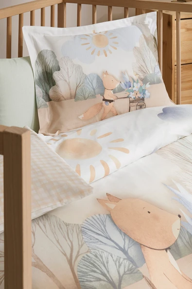 Özdilek Özdilek Petit Jardinier Bebek Nevresim Takımı - Resim 3