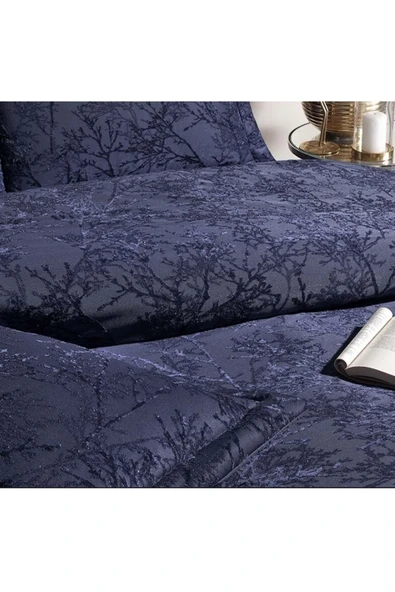 Özdilek 16 Parça Çeyiz Seti Gelin Seti Branch Lacivert - Resim 4