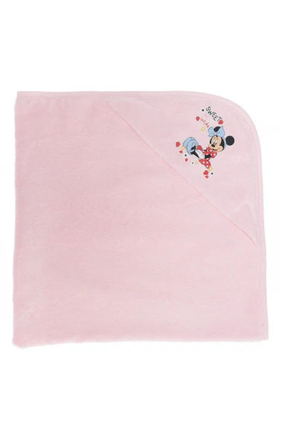 Özdilek Minnie Mouse Disney Lisans Baskılı Bambu Yenidoğan Bebek Seti - Resim 4