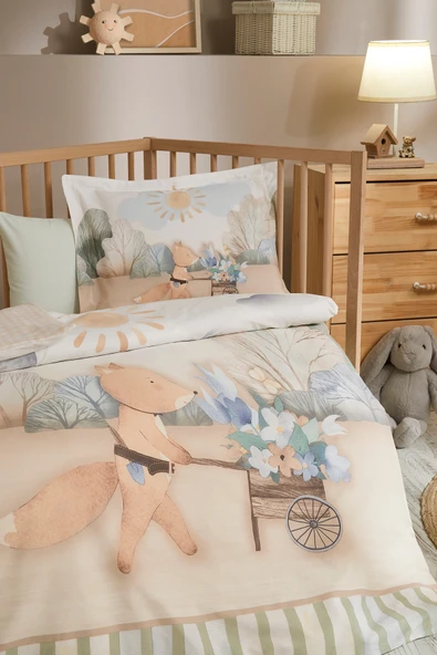 Özdilek Özdilek Petit Jardinier Bebek Nevresim Takımı - Resim 2