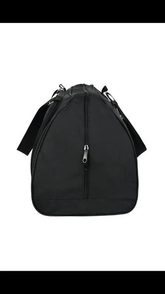 Askılıklı Spor El Valizi Büyük Boy Su Geçirmez El Çantası Siyah - Resim 2