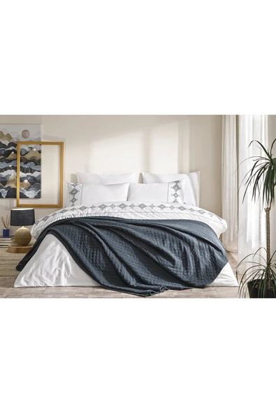 Özdilek Moderna Çift Kişilik Yatak Örtülü Nevresim Takımı - Resim 4