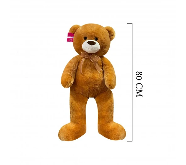 Salaş Ayı 80 Cm Kahverengi Pelüş Ayı ürün görseli 1