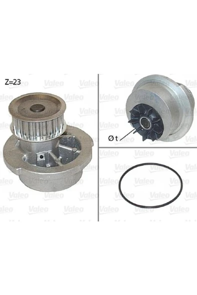 Devirdaim Astra F-Vectra B-Corsa B-Tıgra 94-00 Zafıra A 1.6 16V X16XEL 1334046 1334066-919279 ürün görseli 1