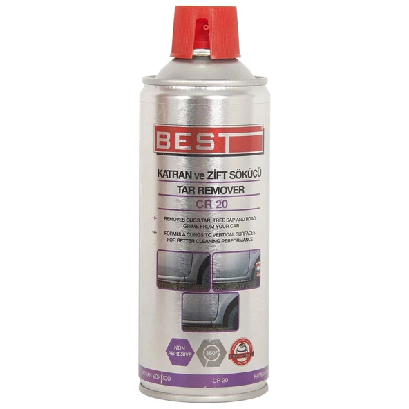 Best CR-20 Katran ve Zift Sökücü Sprey 400 ml - Resim 3