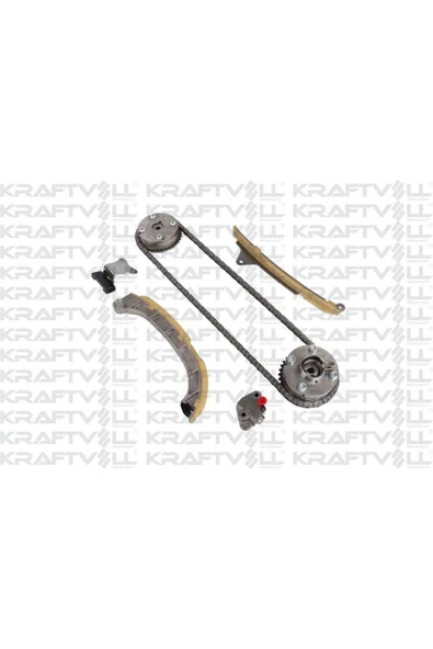 Toyota Eksantrık Zincir Seti Corolla Aurıs Yarıs 1,33 Benzinli 2013> 1nrfe Motor 7 Parça - Kraft ürün görseli 1