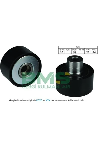 Alternatör Gergi Rulmanı Partner-berlıngo 1.6 Hdı-p206 1.4hdı-c3 1.6 16v-fıesta V-fusıon 1.4tdcı ürün görseli 1