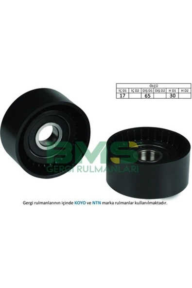 Alternatör Gergi Rulmanı 145-146-147-155-156-166-GTV-SPIDER 1.4-16V-1.6 16V-1.8 ürün görseli 1