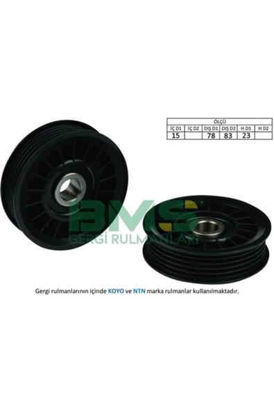 Alternatör Gergi Rulmanı Passat-A4-A6 1.9 Tdı 1997-2001 Afn-Avn-Avg 028145278J ürün görseli