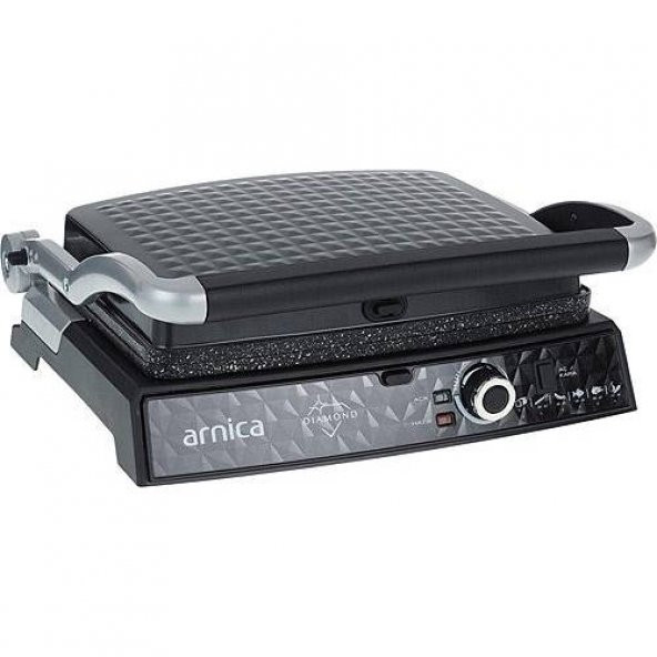 Arnica Diamond 2000 W Tost Makinesi SİYAH ürün görseli