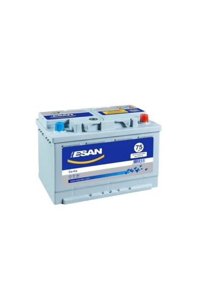 Akü 12v 75 Ah L3 278×175×190 Tam Kapalı Tırnaksız ürün görseli 1