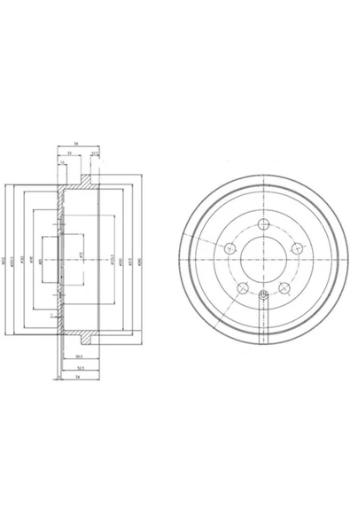 GVA Arka Kampana Polo 01 Fox 05 A2 00-05 -Cordoba 02-09 -Ibıza 02 Fabıa 00 ürün görseli 1