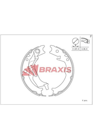 El Fren Balatası Epıca Evanda Lacettı 06> ürün görseli 1