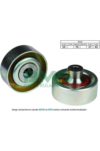 Alternatör Gergi Rulmanı P206 207 307 1.4hdi 1.6hdi 04 C2 C3 1.4hdi 1.4 16v 1.6 16v Klimalı ürün görseli 1