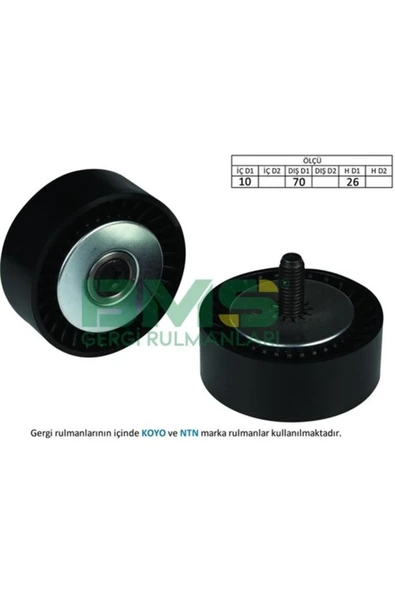 Alternatör Gergi Rulmanı Astra H-Vectra C-Zafıra-Sıgnum 1.9cdtı-Doblo-Bravo Iı-Lınea ürün görseli 1