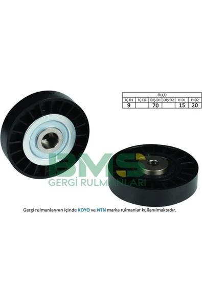 Alternatör Gergi Rulmanı Clıo Iı 1.4-1.6 98-05 Kangoo 1.4 97- Exp 1.4 97 ürün görseli 1