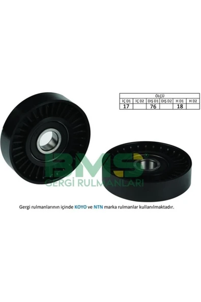 Alternatör Gergi Rulmanı Clıo Iı-Modus 1.4 16V 00 7700870495 ürün görseli 1